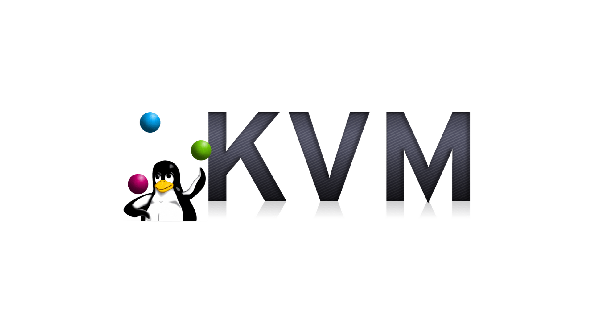 KVM logo.