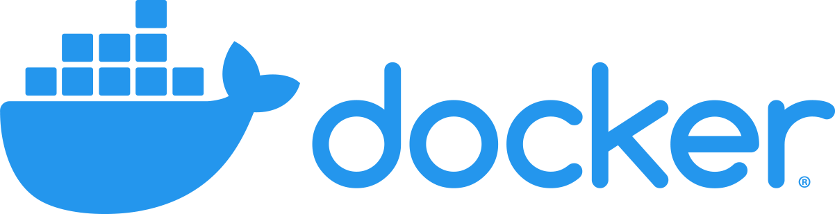 Docker logo.