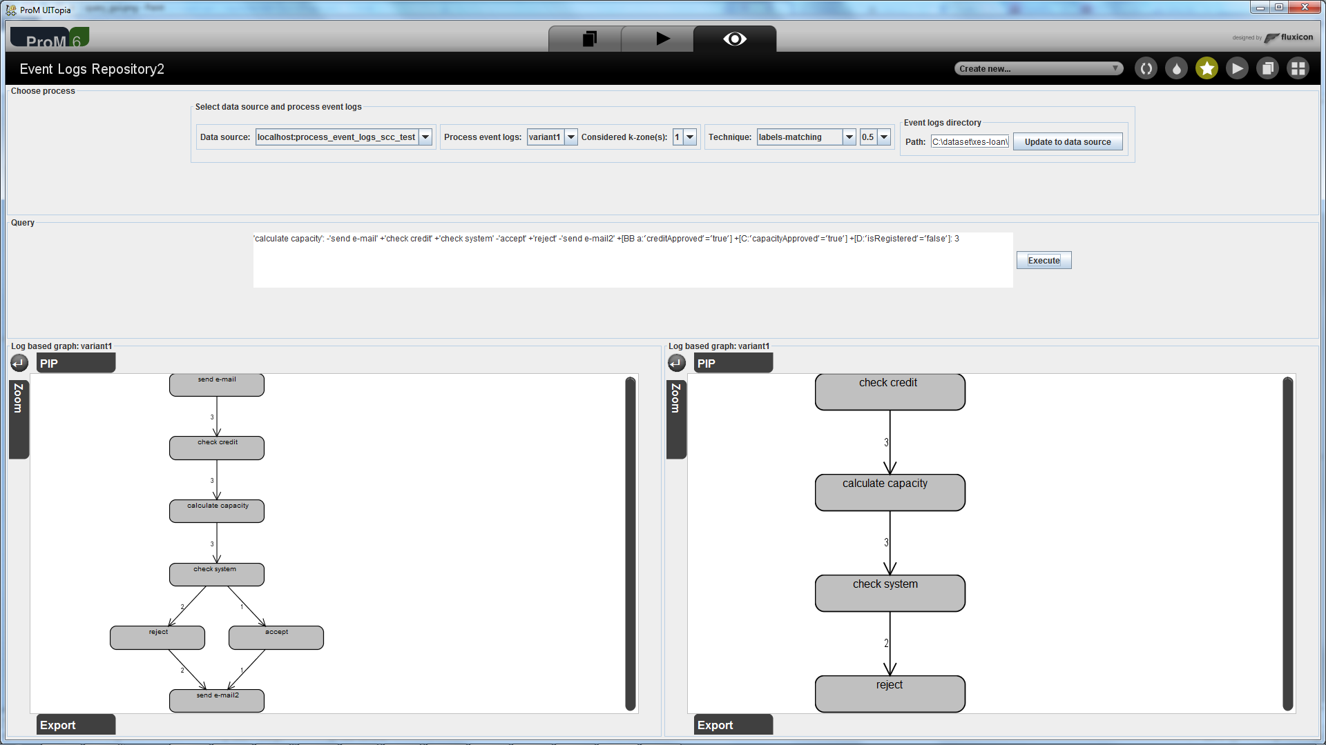Query result